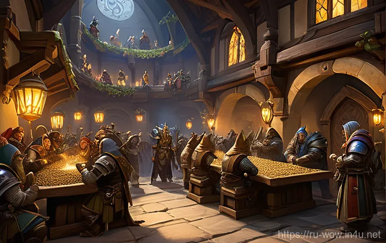 월드 오브 워크래프트 와우토큰 시세 변동 분석 - **Prompt:** A whimsical, stylized World of Warcraft Token, depicted as a glowing, gold-edged coin wi...