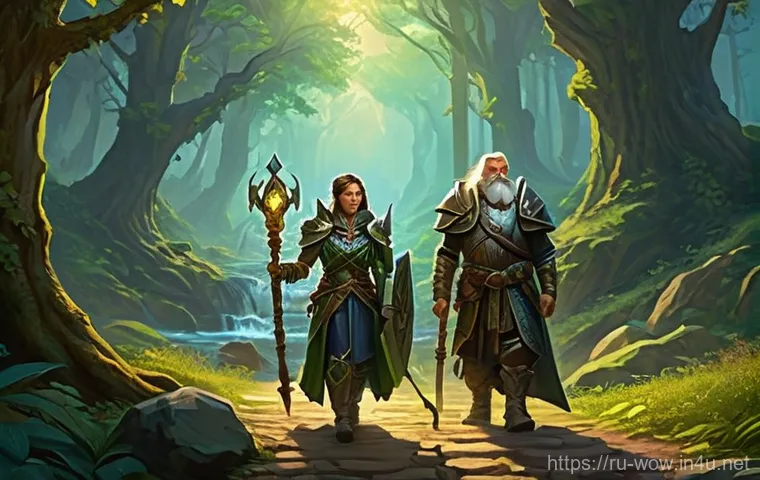 월드 오브 워크래프트 클래식 vs 최신 버전 차이 - **A Classic Azeroth Journey:** "A small, diverse group of four fantasy adventurers, reminiscent ...